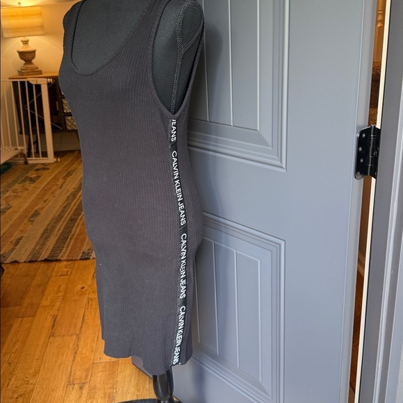 Calvin Klein Jeans Black Tank Sweater Dress - Picture 6 of 10
